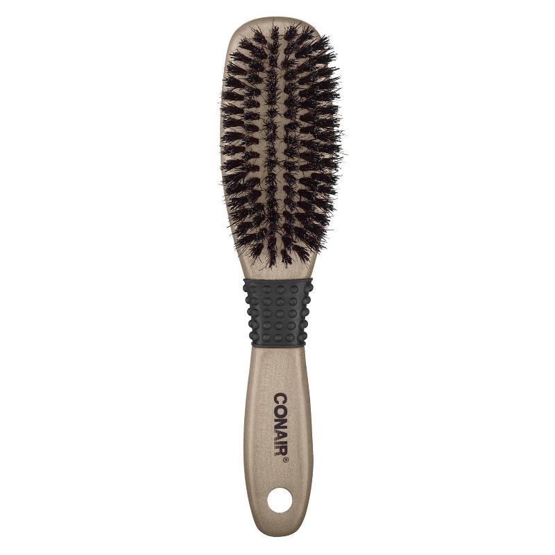 slide 2 of 4, Conair Ceramic Wood Boar Bristle All-Purpose Hair Brush - All Hair, 1 ct