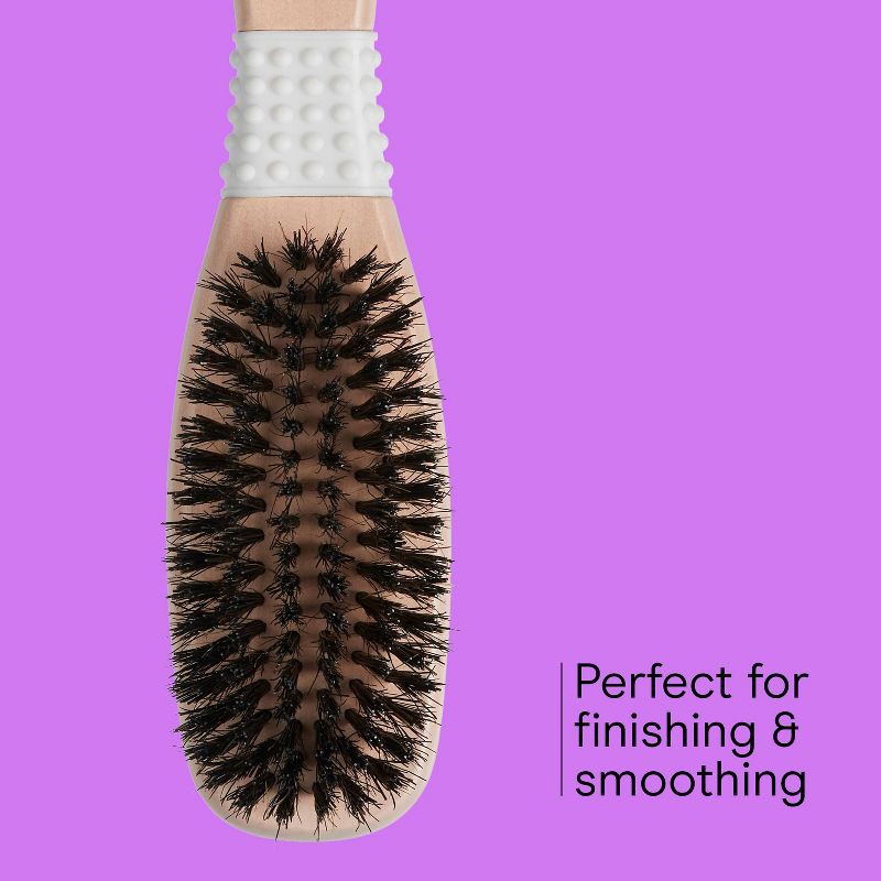 slide 4 of 8, Conair Ceramic Wood Boar Bristle All-Purpose Hair Brush - All Hair, 1 ct