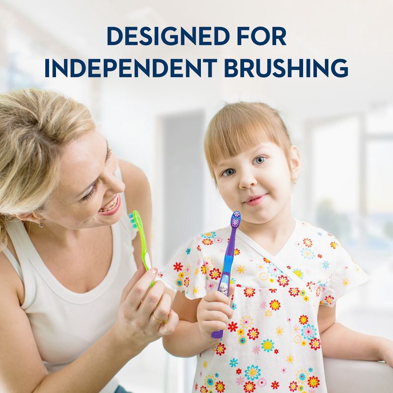 slide 5 of 11, Oral-B Kid's Toothbrush featuring Disney's Frozen II, Soft Bristles, for Children and Toddlers 3+ - 2 ct, 2 ct