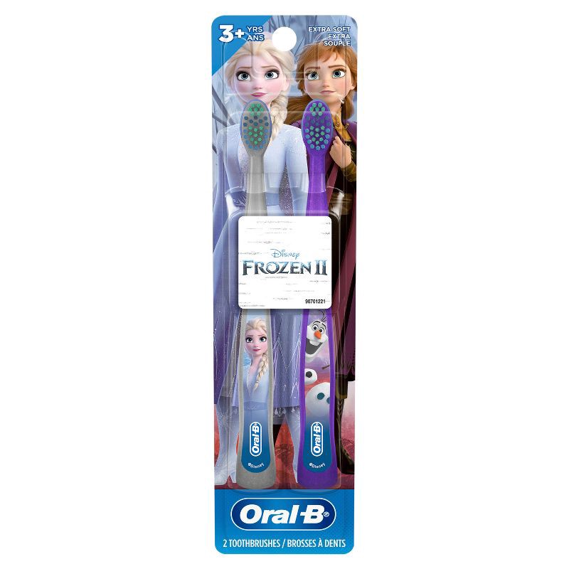 slide 8 of 11, Oral-B Kids' Featuring Disney Frozen Toothbrush - Soft - 2 ct, 2 ct