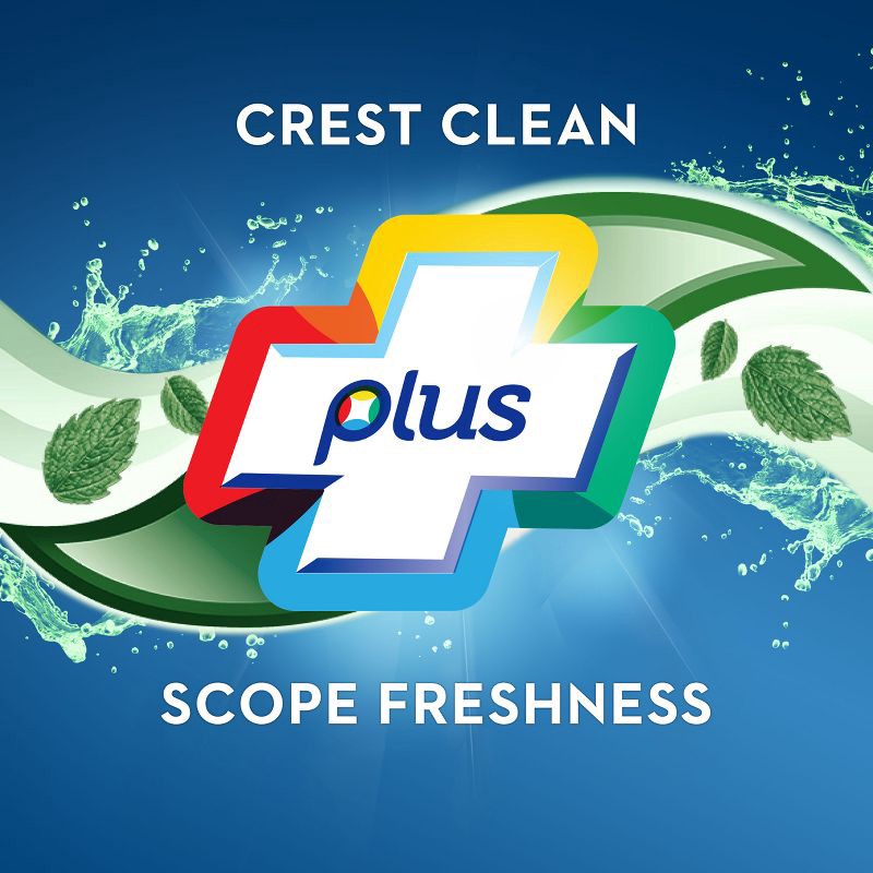 slide 3 of 8, Crest Complete Plus Scope 3-In-1 Whitening Liquid Gel Toothpaste 4.6 oz, 4.6 oz