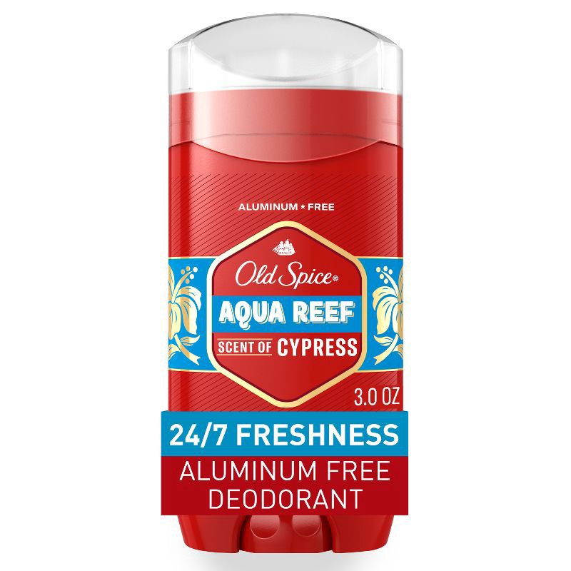 slide 1 of 7, Old Spice Red Zone Aqua Reef Deodorant - 3oz, 3 oz