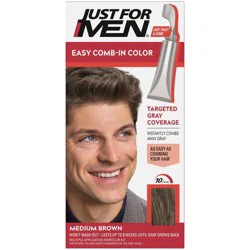 Just For Men Easy Comb-In Medium Brown A-35