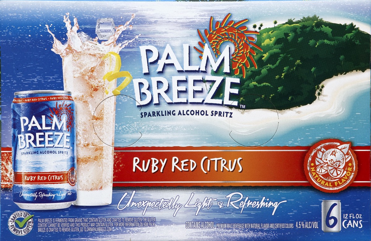 slide 2 of 6, Palm Breeze Ruby Red Citrus, 6 ct; 12 oz
