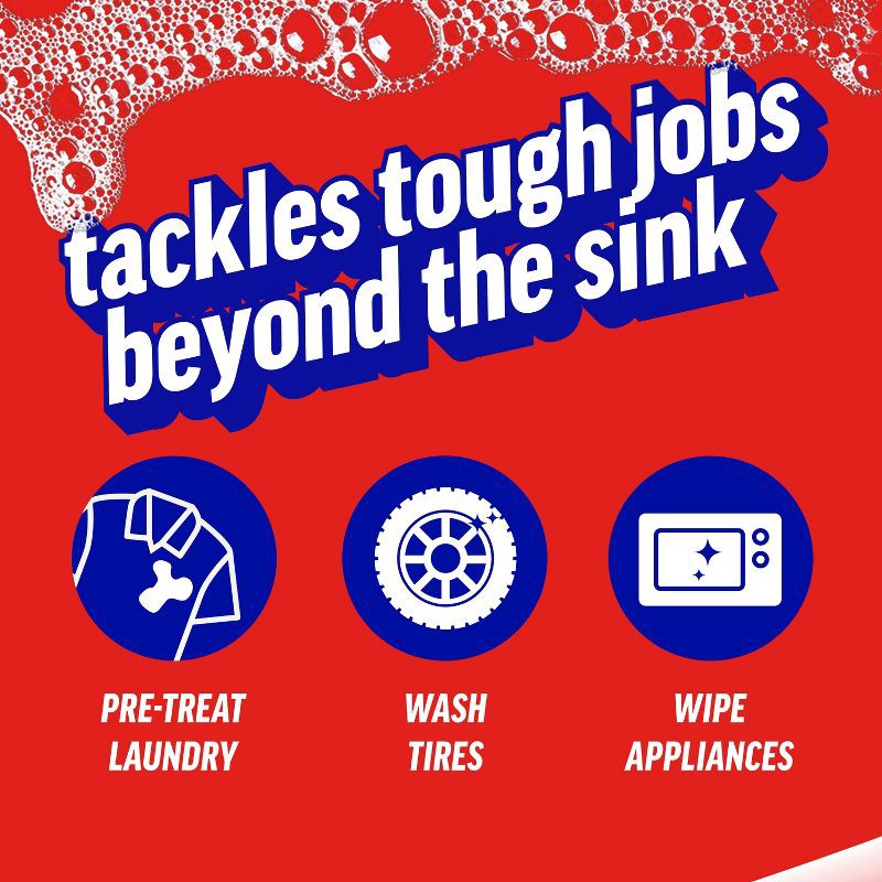 slide 7 of 15, Ajax Ultra Triple Action Liquid Dish Soap - Orange Scent - 90 fl oz, 90 fl oz