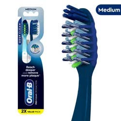 Oral-B CrossAction All In One Toothbrush - Medium - 2ct
