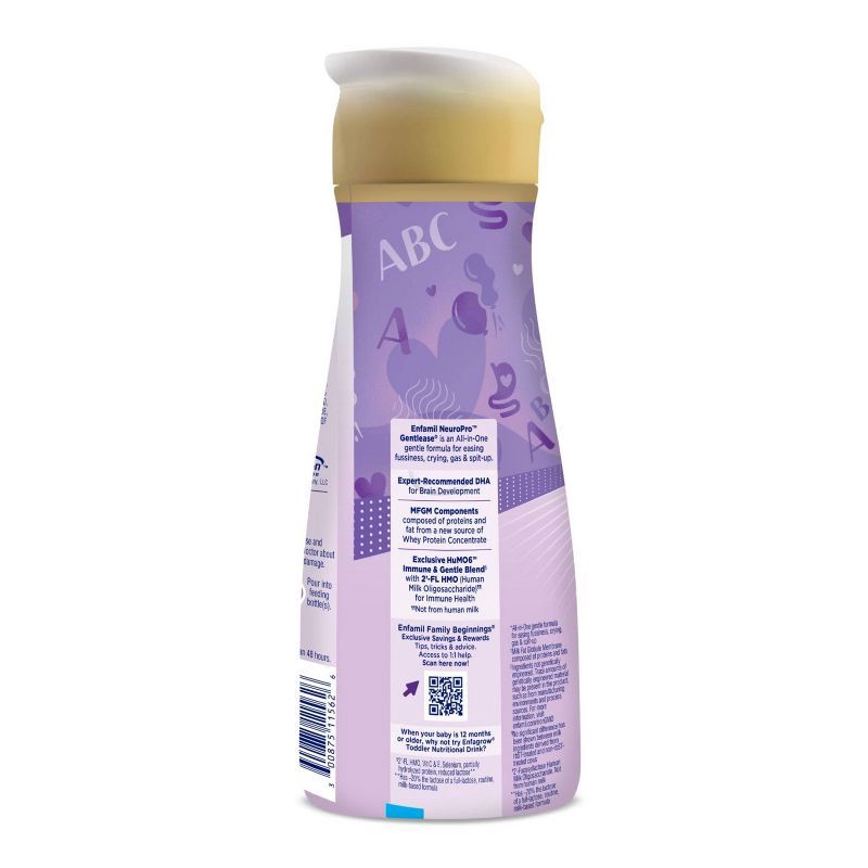 slide 13 of 14, Enfamil Gentlease Ready To Feed Infant Formula Bottle - 32 fl oz, 32 fl oz
