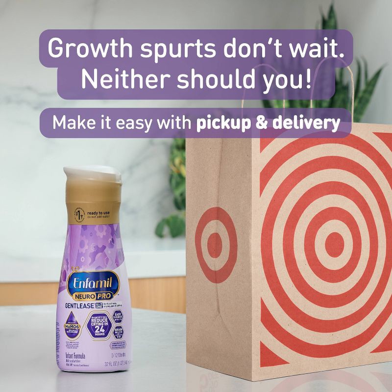 slide 9 of 14, Enfamil Gentlease Ready To Feed Infant Formula Bottle - 32 fl oz, 32 fl oz