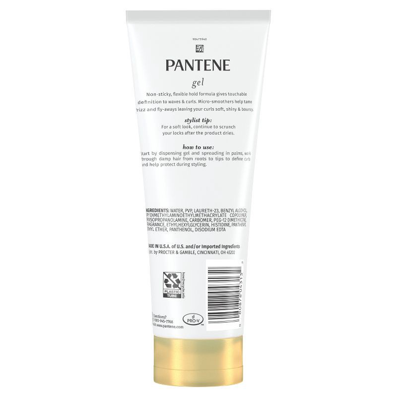 slide 9 of 10, Pantene Pro-V Curl Sculpting Hair Gel for Flexible Waves and Curly Hair - 6.8 fl oz, 6.8 fl oz