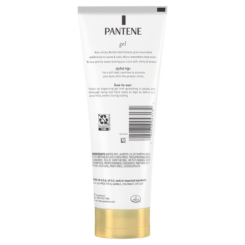 slide 10 of 10, Pantene Pro-V Curl Sculpting Hair Gel for Flexible Waves and Curly Hair - 6.8 fl oz, 6.8 fl oz