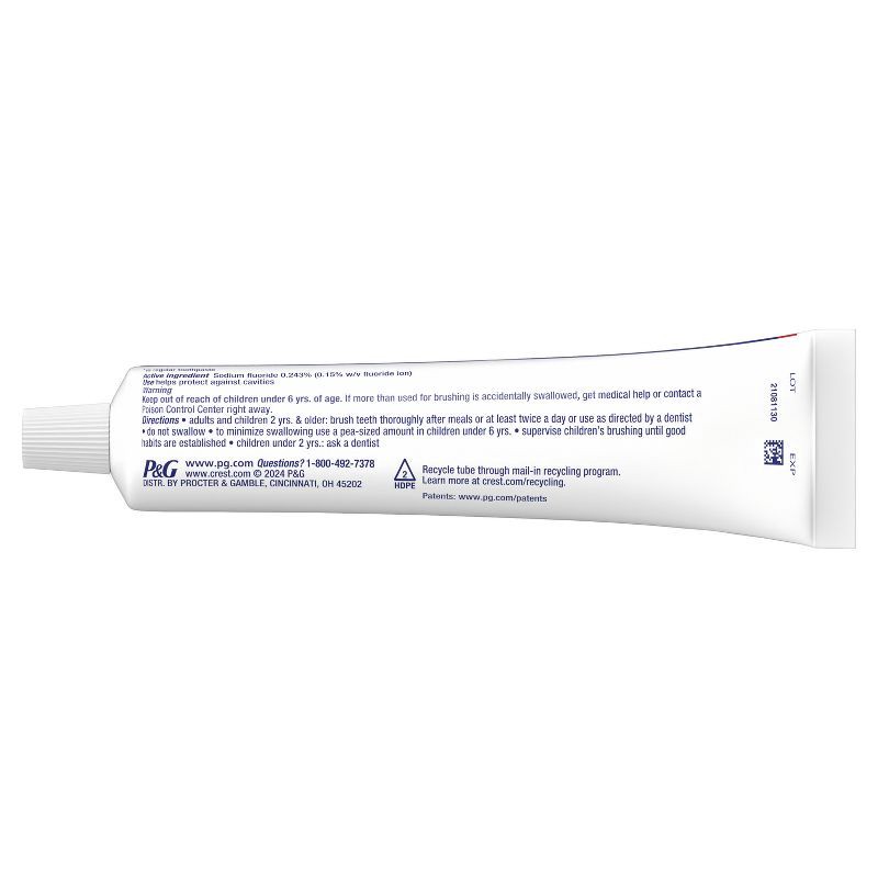 slide 10 of 11, Crest + Deep Clean Complete Whitening Toothpaste, Effervescent Mint - 5.4 oz, 5.4 oz