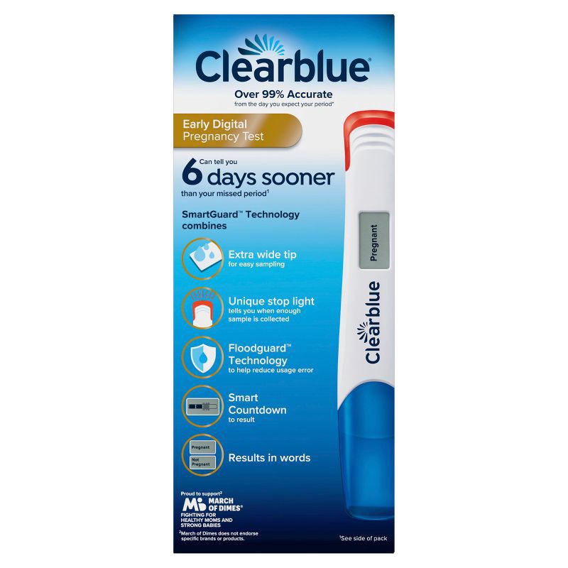 slide 12 of 12, Clearblue Digital Pregnancy Test - 2ct, 2 ct