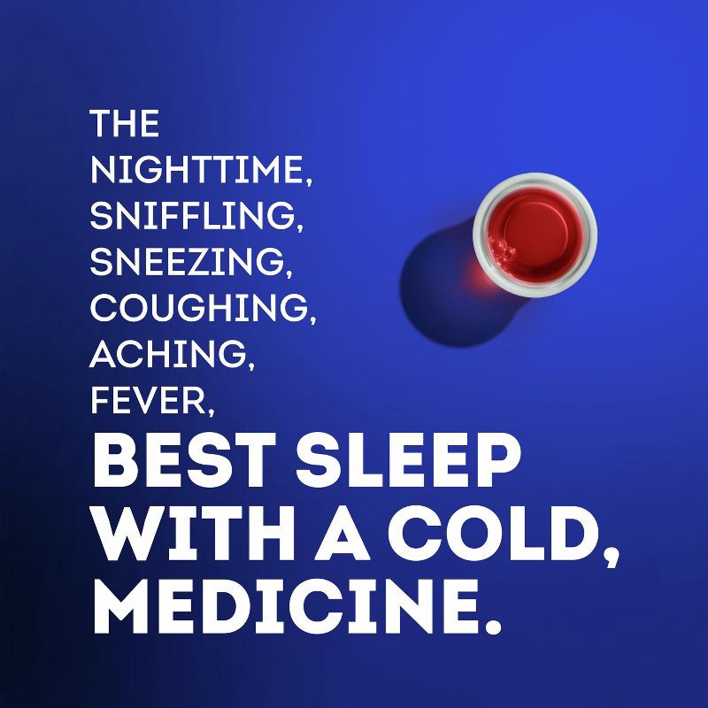 slide 6 of 8, Vicks DayQuil & NyQuil Cold & Flu Medicine Liquid - Cherry - 24 fl oz, 24 fl oz