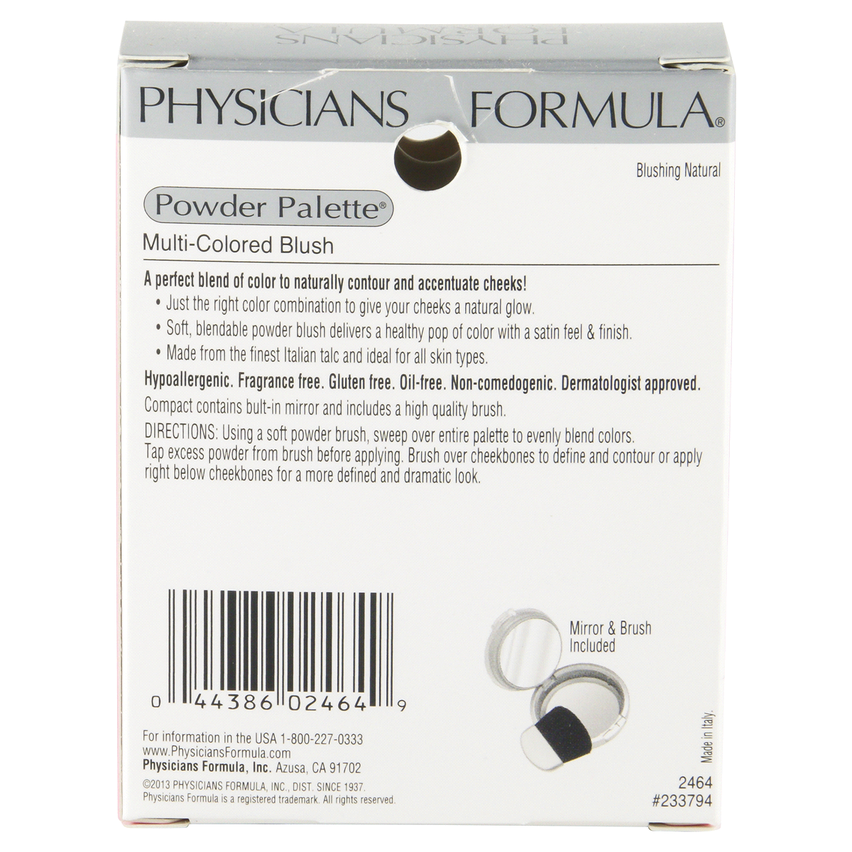 slide 3 of 7, Physician's Formula Powder Palette Blush - Blushing Natural 2464, 1 ct