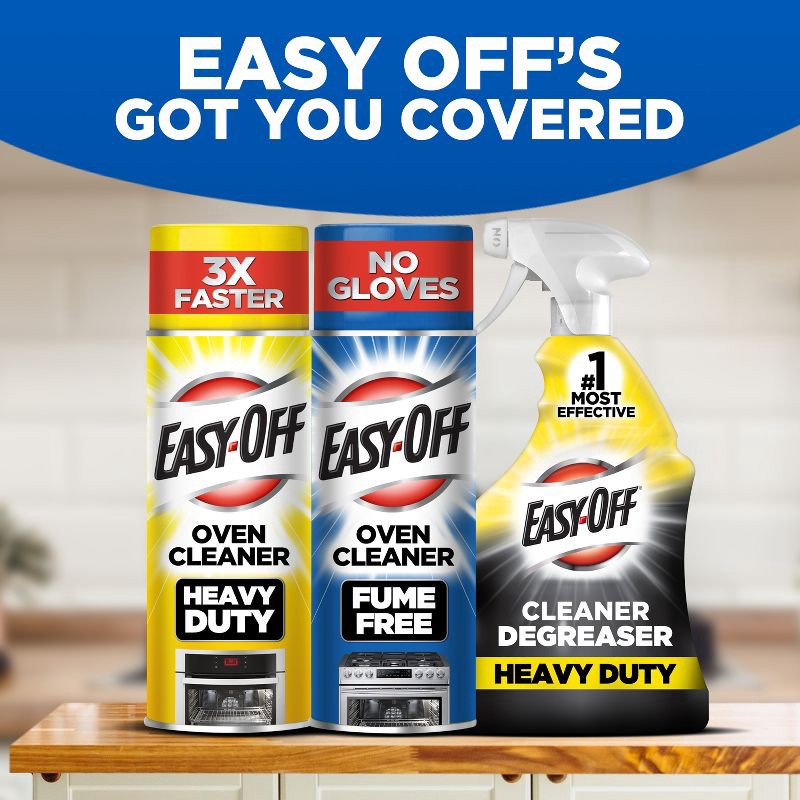 slide 7 of 8, Easy-Off Lemon Scent Fume Free Oven Cleaner - 14.5oz, 14.5 oz