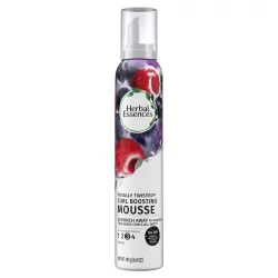 Herbal Essences Totally Twisted Paraben Free Hair Mousse for Curly Hair with Berry Essences - 6.8oz