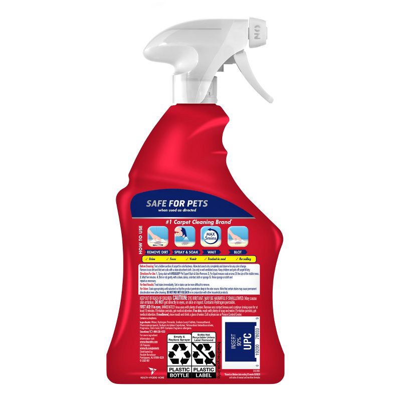 slide 2 of 2, Resolve Pet Stain Remover Spray - 22oz, 22 oz