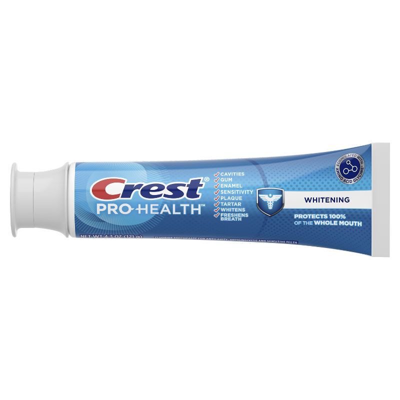 slide 3 of 10, Crest Pro-Health Whitening Gel Toothpaste 4.3oz 2 Pack, 4.3 oz, 2 ct