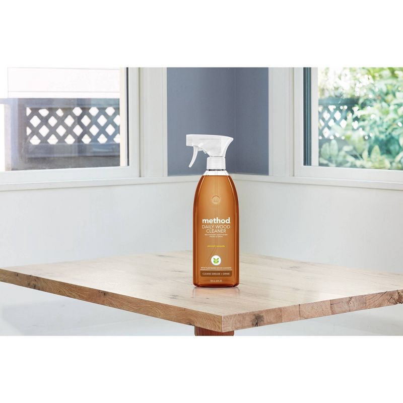 slide 2 of 3, Method Almond Cleaning Products Daily Wood Cleaner Spray Bottle - 28 fl oz, 28 fl oz