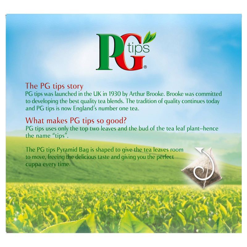 slide 2 of 5, PG tips Premium Black Tea Black Tea Pyramid Tea Bags - 40ct, 40 ct