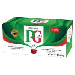 PG tips Premium Black Tea Bags - 40ct