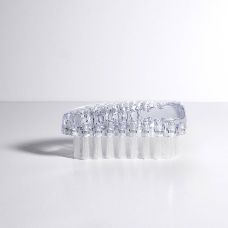 slide 5 of 6, Trim Ergonomic Quality Bristles Contour Nail Brush, 1 ct