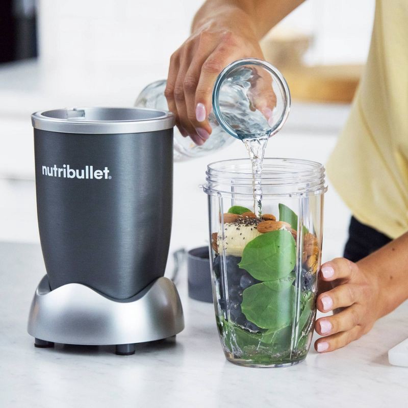 slide 5 of 6, NutriBullet Single-Serve Blender 600W – 8pc Set, 8 ct