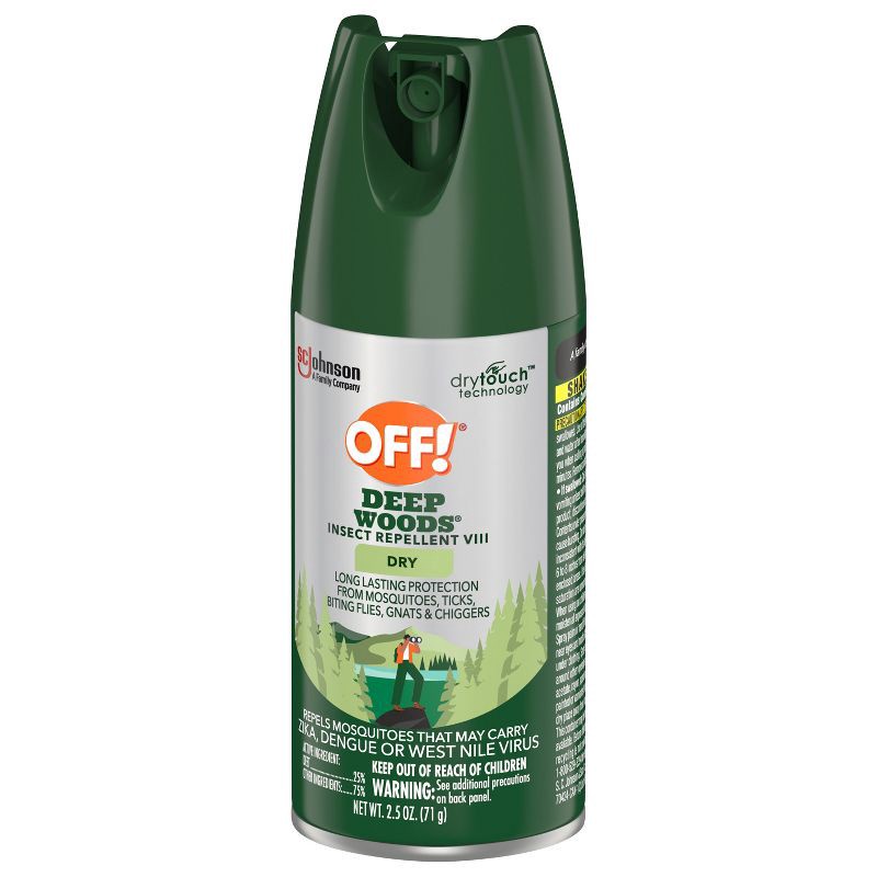 slide 12 of 13, OFF! Deep Woods Mosquito Repellent Bug Spray Travel Size - 2.5oz, 2.5 oz
