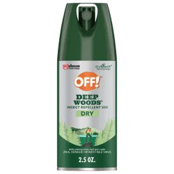 OFF! Deep Woods Mosquito Repellent Bug Spray Travel Size - 2.5oz