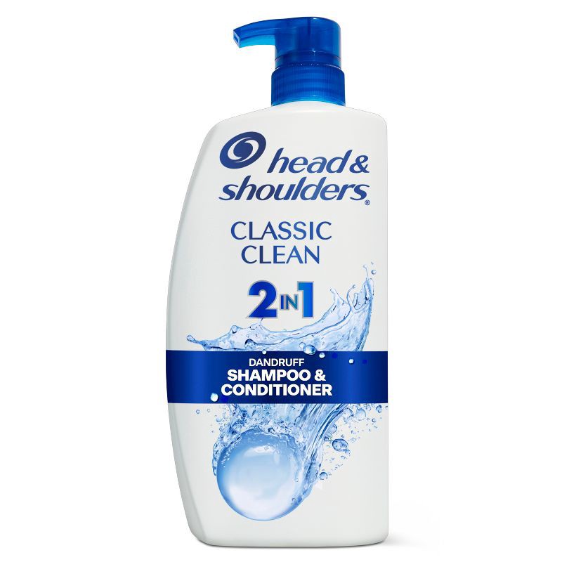 slide 1 of 13, Head & Shoulders Classic Clean Anti-Dandruff 2-in-1 Paraben Free Shampoo and Conditioner - 28.2 fl oz, 28.2 fl oz