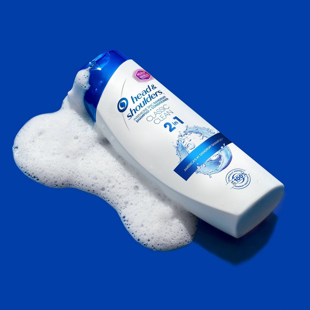 slide 6 of 6, Head & Shoulders Classic Clean Anti-Dandruff 2 in 1 Paraben Free Shampoo and Conditioner - 32.1 fl oz, 32.1 fl oz