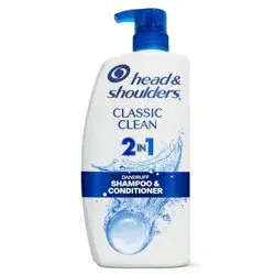Head & Shoulders Classic Clean Anti-Dandruff 2-in-1 Paraben Free Shampoo and Conditioner - 28.2 fl oz