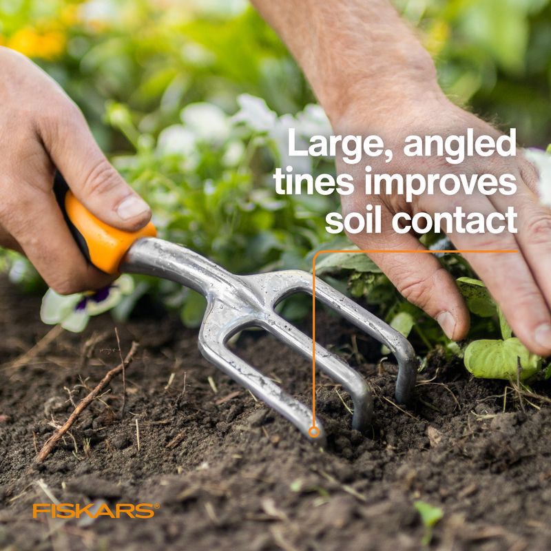 slide 2 of 10, Fiskars Ergo Cultivator, 1 ct