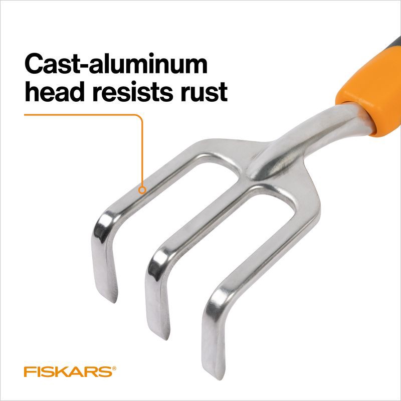 slide 5 of 10, Fiskars Ergo Cultivator, 1 ct