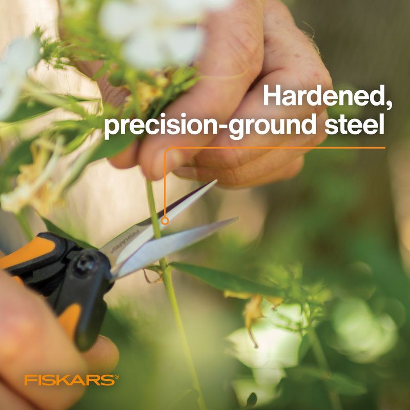 slide 4 of 9, Fiskars Micro-Tip Pruning Snips, 1 ct