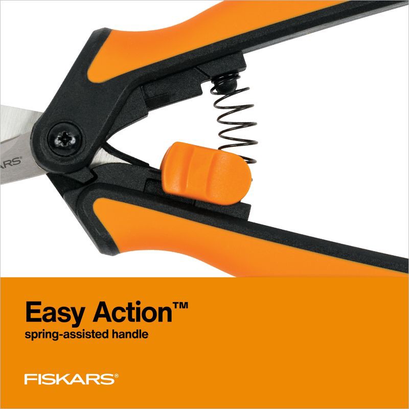 slide 5 of 9, Fiskars Micro-Tip Pruning Snips, 1 ct