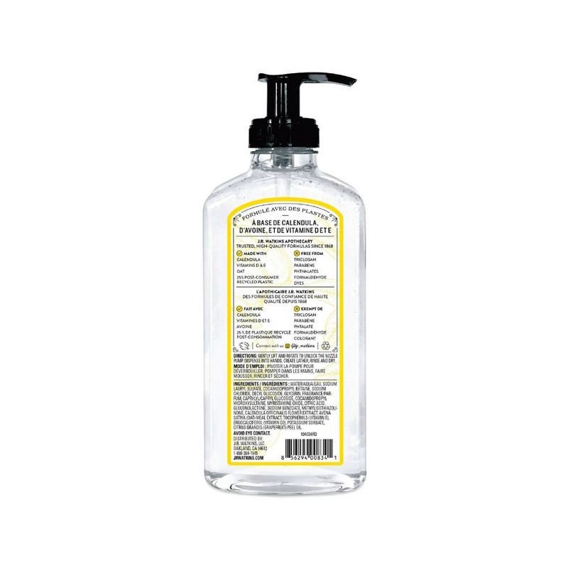 slide 3 of 4, J.R. Watkins Lemon Liquid Hand Soap - 11 fl oz, 11 fl oz