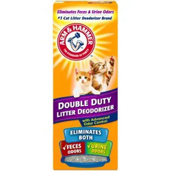 Arm & Hammer Odor Control Cat Litter Deodorizer Double Duty - 30oz