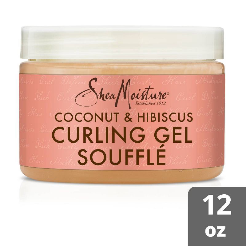 slide 1 of 7, SheaMoisture Coconut and Hibiscus Curling Gel For Thick Curly Hair - 12oz, 12 oz