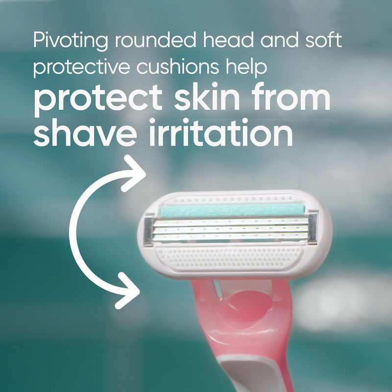 slide 6 of 7, Venus Sensitive Women's Disposable Razors - 6ct, 6 ct