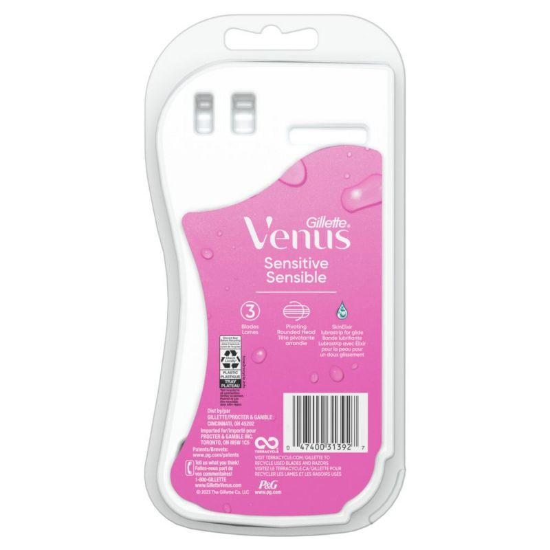 slide 10 of 10, Venus Sensitive Women's Disposable Razors - 6ct, 6 ct
