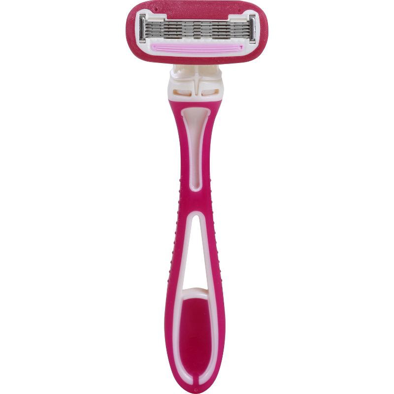 slide 3 of 8, Women's 5 Blade Disposable Razors 5ct - up&up™, 5 ct