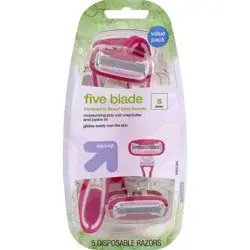 Women's 5 Blade Disposable Razors 5ct - up & up™
