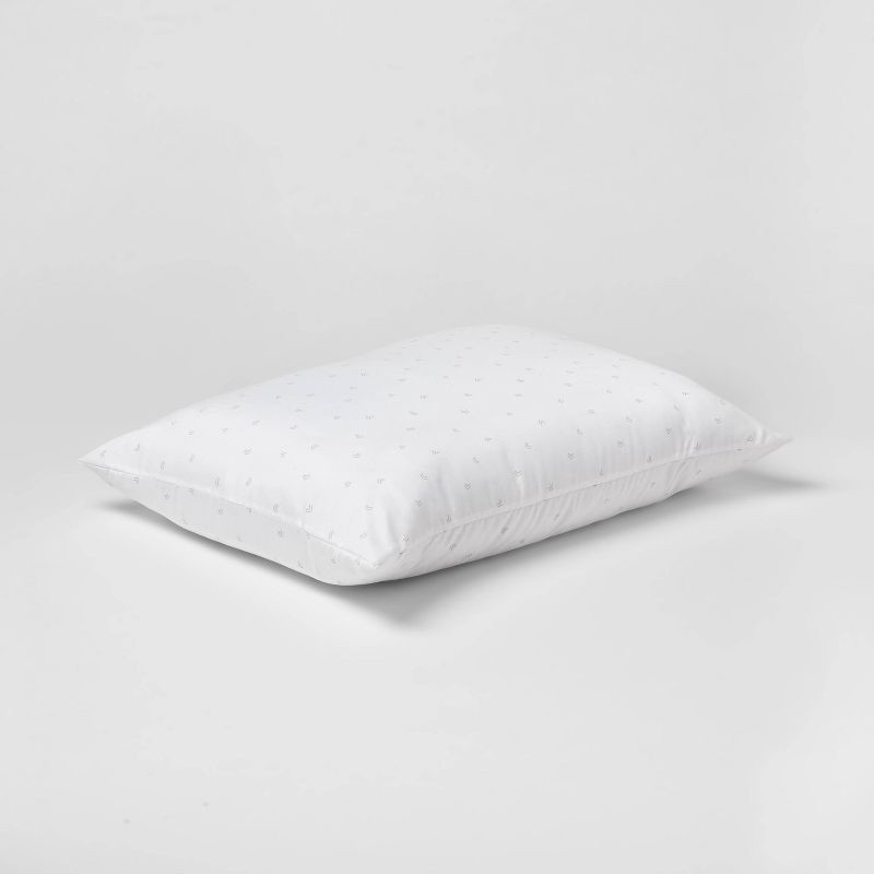 slide 3 of 4, Plush Pillow Standard/Queen SoftMachine Washable White - Room Essentials™, 1 ct