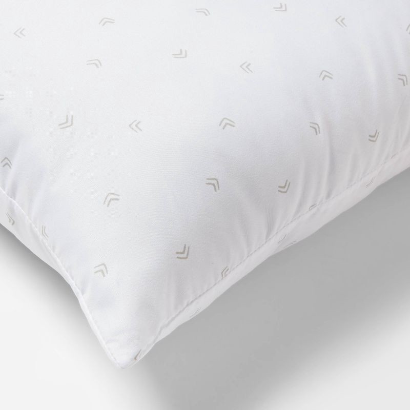 slide 4 of 4, Plush Pillow Standard/Queen SoftMachine Washable White - Room Essentials™, 1 ct