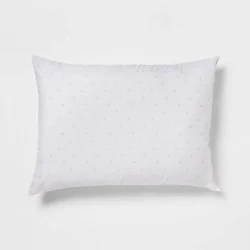 Standard/Queen Soft Machine Washable Plush Pillow White - Room Essentials™