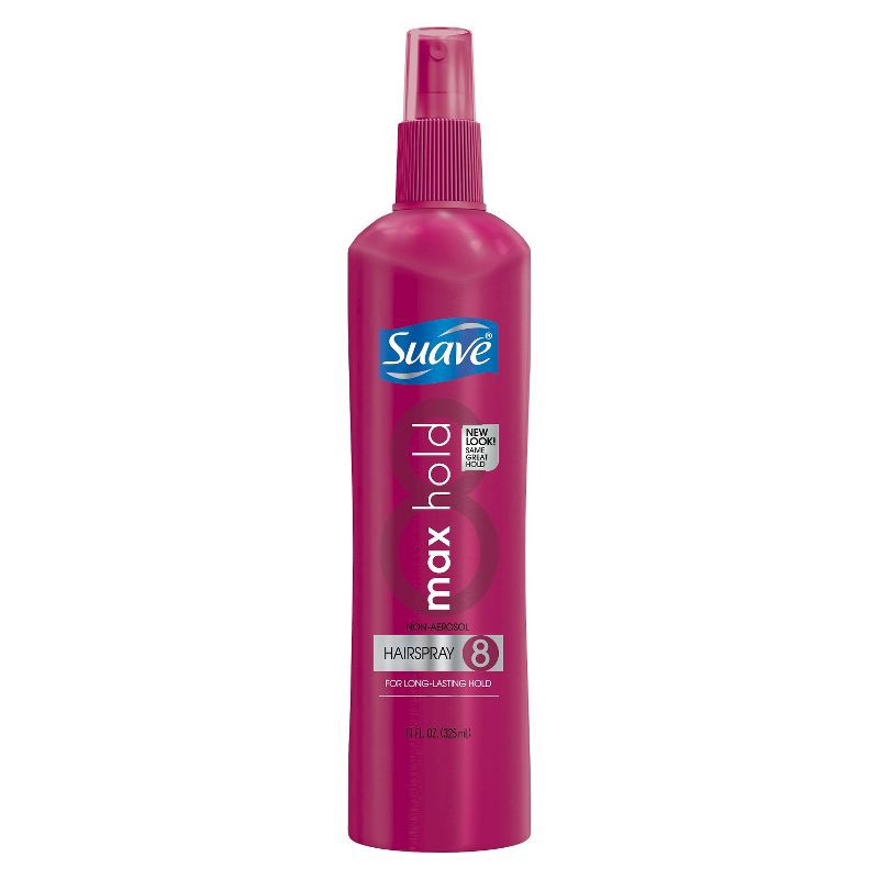 slide 2 of 5, Suave Max Hold Non Aerosol Hairspray - 11 fl oz, 11 fl oz