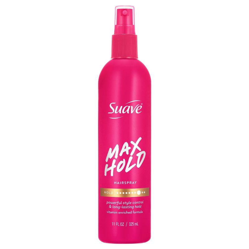slide 1 of 10, Suave Max Hold Non Aerosol Hairspray - 11 fl oz, 11 fl oz