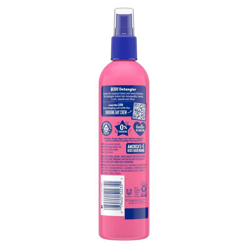 slide 2 of 8, Suave Kids' Detangler Spray Berry Awesome - 10 fl oz, 10 fl oz