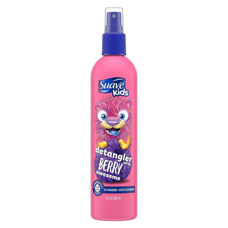 slide 1 of 8, Suave Kids' Detangler Spray Berry Awesome - 10 fl oz, 10 fl oz